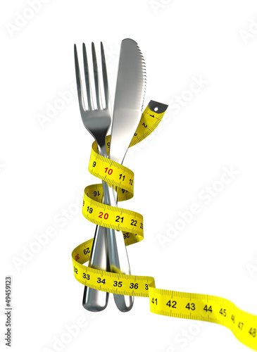 Photo: Diet / Weight control concept Diet / Weight control concept