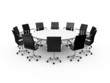 Illustration: Conference Table and Office Chairs Conference Table and Office Chairs