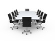 Illustration: Conference Table and Office Chairs Conference Table and Office Chairs
