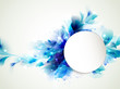 Background with Abstract blue elements