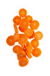 Fresh carrots, sliced