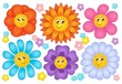 Cartoon flowers collection 2