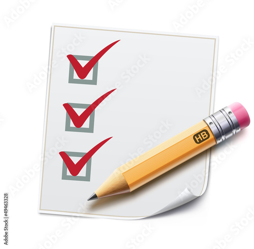 Illustration: Check list Check list