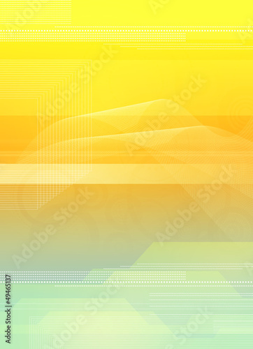 Illustration: warm digital backdrop warm digital backdrop