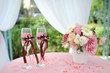 Photo: Wedding Glasses and Flowers Wedding Glasses and Flowers