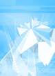 pale blue techno