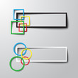 text box vector design