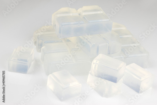 Photo: glycerin soap base glycerin soap base