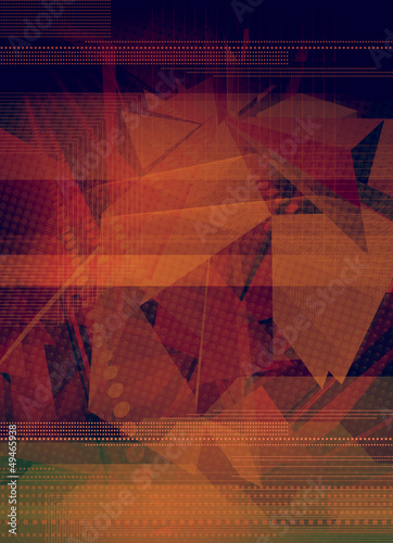 Illustration: orange techno orange techno