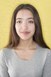 Portrait of attractive young woman