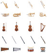 Vector Instruments of the Orchestra