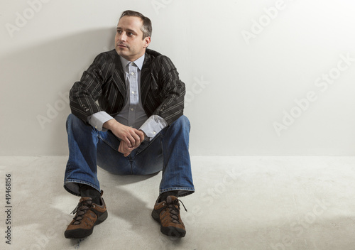 Photo: portrait of adult man portrait of adult man