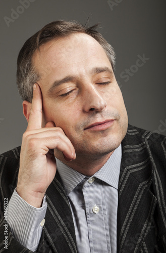 Photo: portrait of adult man portrait of adult man