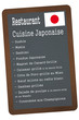 Restaurant - Cuisine Japonaise