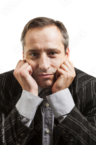 Photo: portrait of adult man portrait of adult man