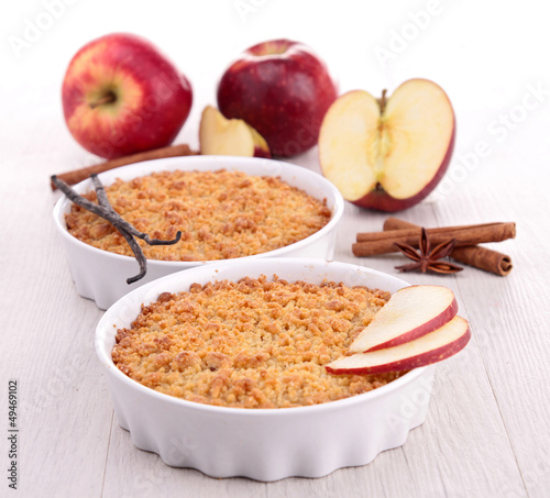 Photo: apple crumble apple crumble