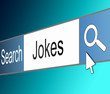 Search for jokes.