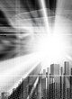 city abstract backdrop