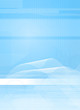 blue linear backdrop