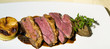 Lammhüfte mit Kartoffelgratine
