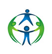 Group of teamwork logo