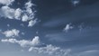 A Blue Time Lapse Sky
