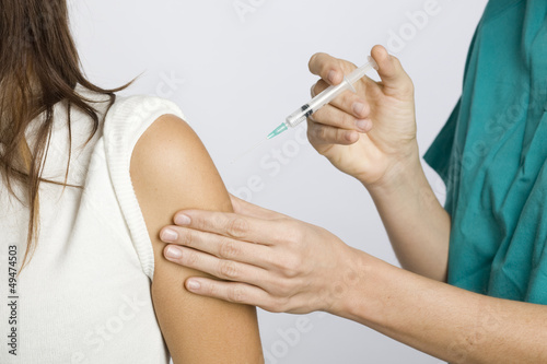 Photo: Impfung gegen Grippe Impfung gegen Grippe