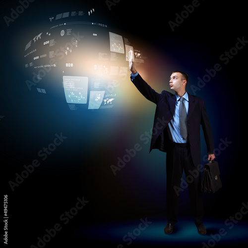 Photo: Modern technology in business Modern technology in business