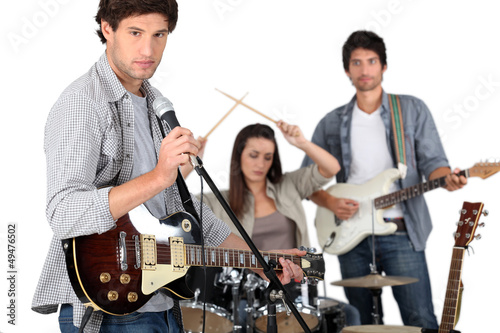 Photo: Garage band. Garage band.