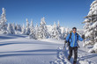 Skitour in den Alpen