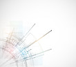 abstract bright circuit computer line technology business backgr