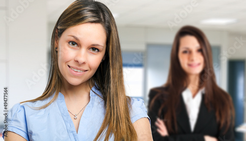 Photo: Couple of businesswomen Couple of businesswomen