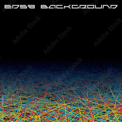 Vector: Abstract Background with Colorful Line Pattern Abstract Background with Colorful Line Pattern