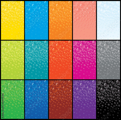 Vector: Collection of Bubble Patterns. Vector Images Collection of Bubble Patterns. Vector Images