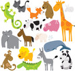 animals set