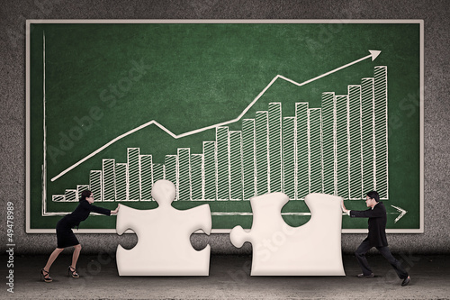 Photo: Assemble puzzle to increase profit Assemble puzzle to increase profit