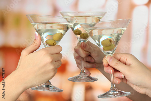 Photo: Corporate party martini glasses Corporate party martini glasses