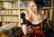 Woman thinking over a Love Letter