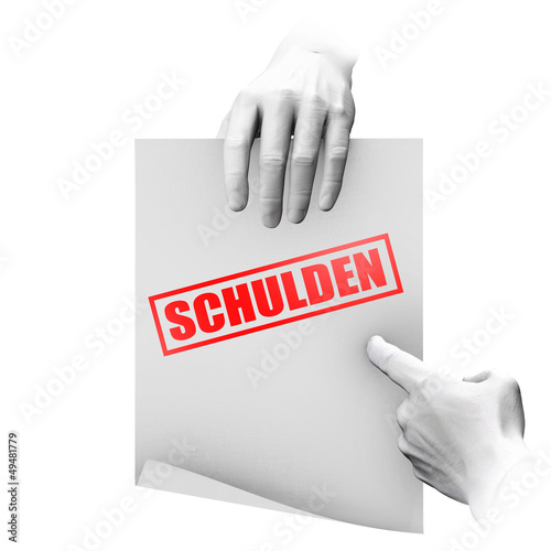 Illustration: schulden schulden