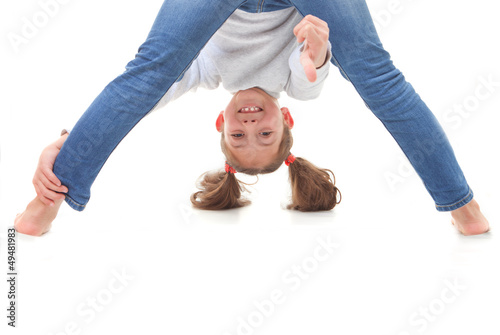 Photo: positive carefree child positive carefree child