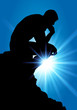 Penseur_Soleil_Rayons