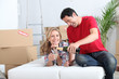 couple moving