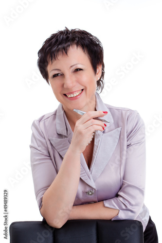 Photo: close-up portraits businesswoman close-up portraits businesswoman