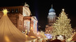 Christmas market in Gendarmenmarkt, Berlin Christmas market in Gendarmenmarkt, Berlin