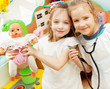 Child in kindergarten