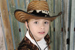 cowgirl in country outfit