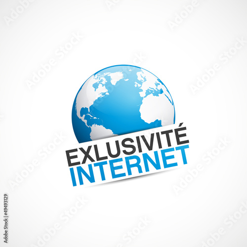 Vector: exclusivité internet exclusivité internet