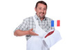 Butcher proud of his French steak