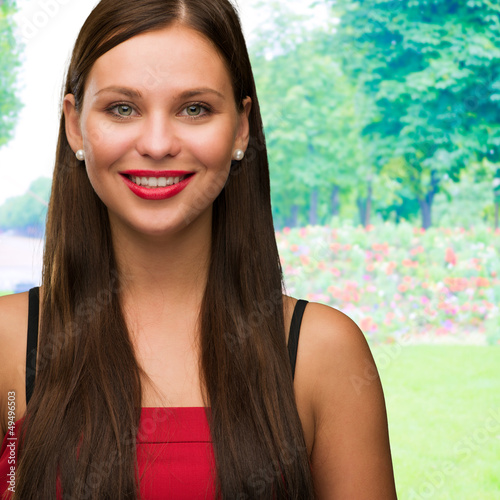 Photo: Portrait Of Happy Woman Portrait Of Happy Woman