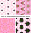 Vector: Vector set vintage background classical patterns Vector set vintage background classical patterns